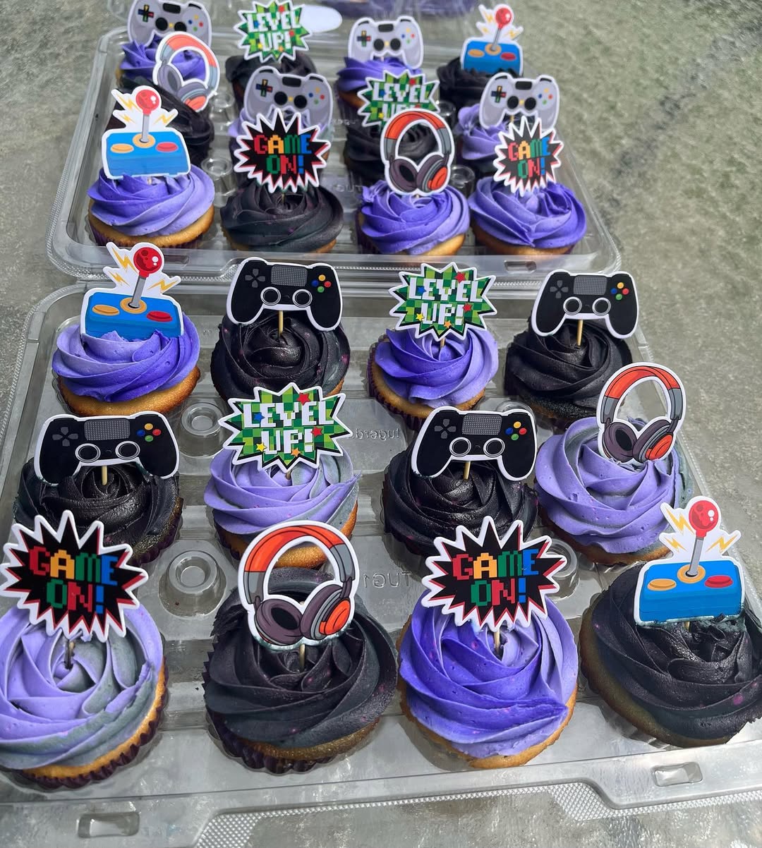 PlayStation Cupcakes